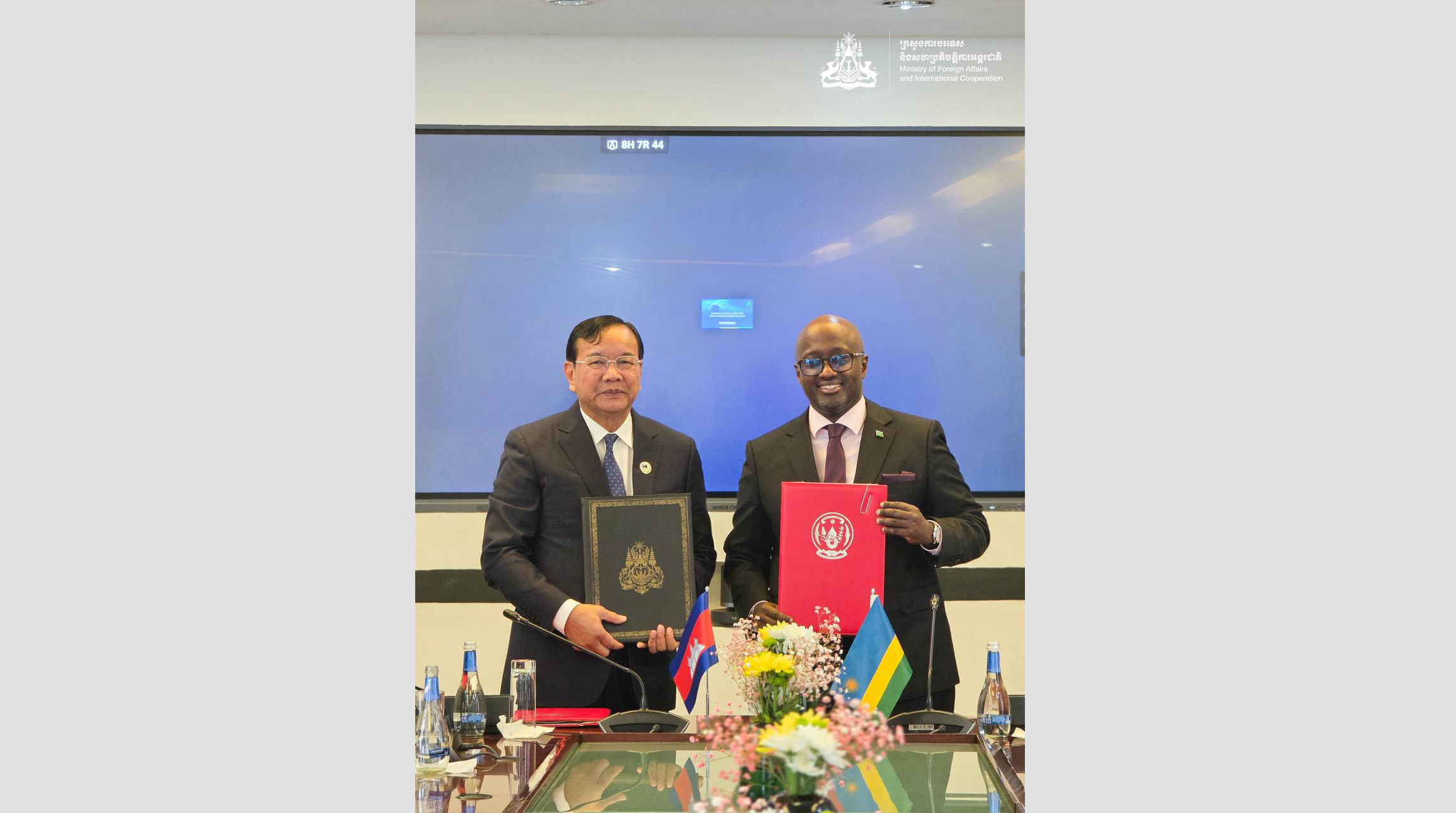Cambodia and Rwanda Further Strengthen Bilateral Cooperation