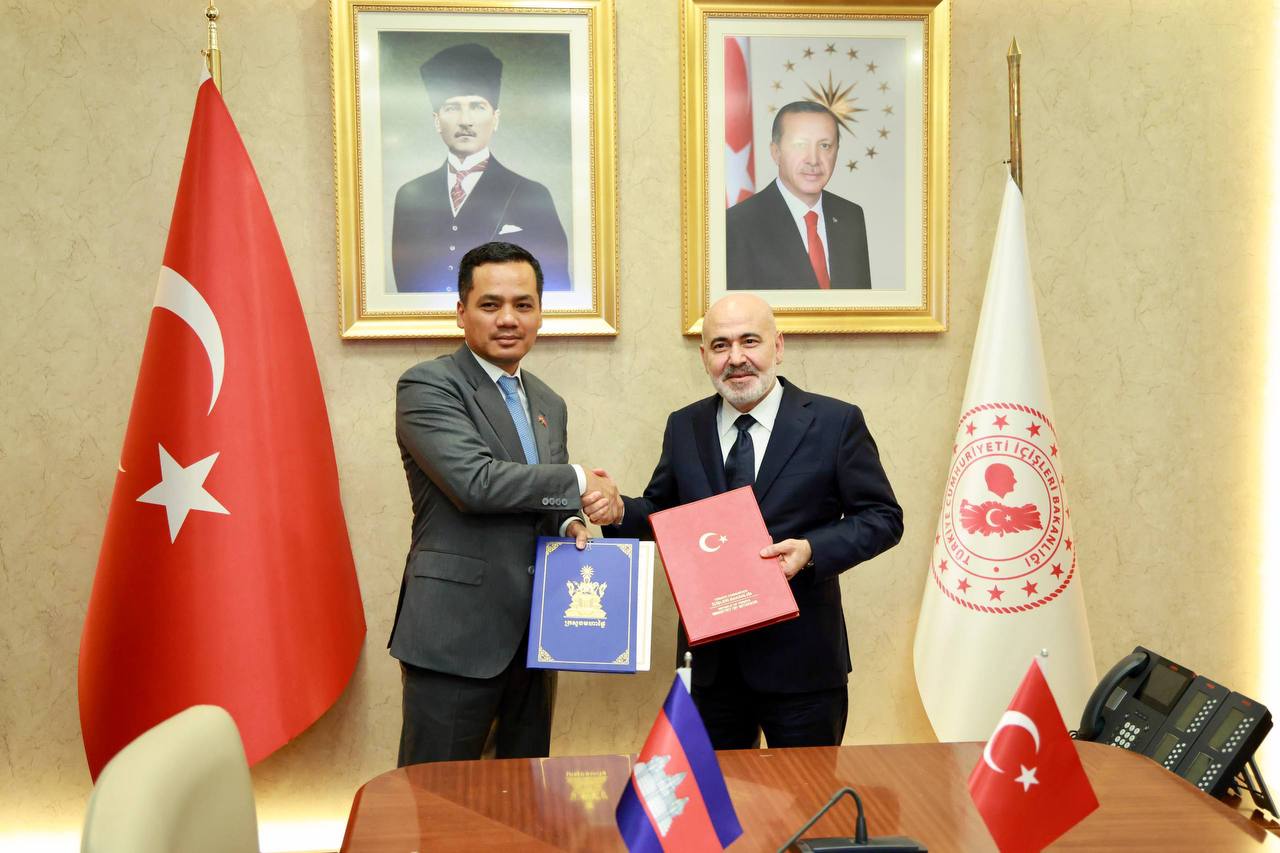 Cambodian Ministry of Interior and Turkish Ministry of Inter...