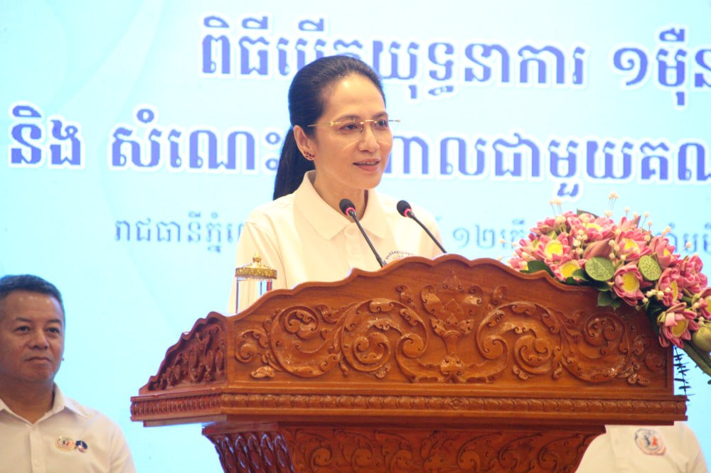Cambodia’s First Lady Hopes Kantha Bopha Fund Drive Becomes Major Annual Event